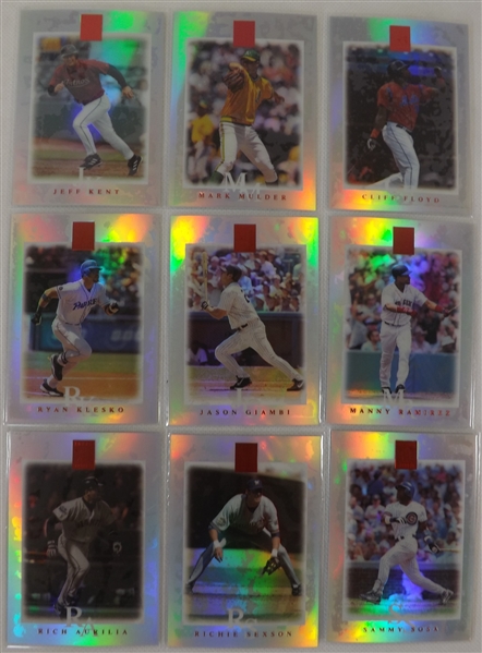 2003 TOPPS TRIBUTE CONTEMPORARY RED LOT OF 32 ALL #/250 W/ MANY STARS!