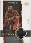 2003-04 UD EXQUISITE COLLECTION JERSEY PATCH #5-P DAJUAN WAGNER /10