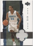 2003-04 UD EXQUISITE COLLECTION JERSEY #8-J ANDRE MILLER /25