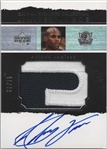 2003-04 UD EXQUISITE COLLECTION LIMITED LOGOS SIGNED #LL-AJ ANTAWN JAMISON /75