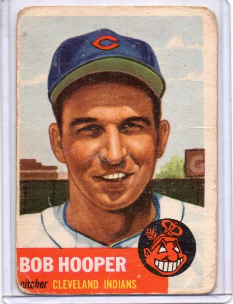 1953 TOPPS #84 BOB HOOPER