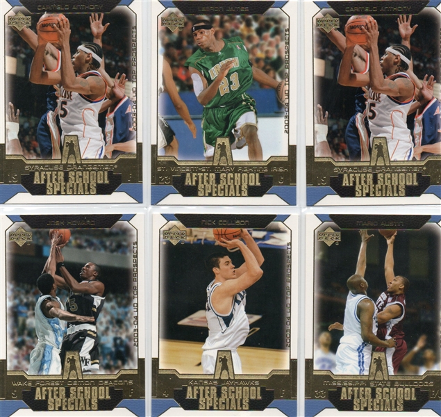 ---2003-04 UD TOP PROSPECT AFTER SCHOOL SPECIALS BASKETBALL STARS!