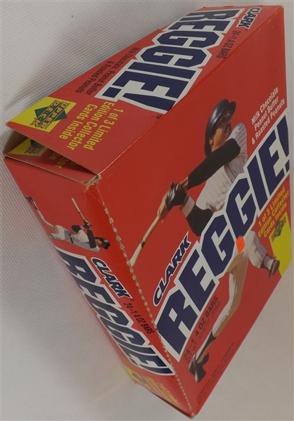 REGGIE CLARK BAR ORIGINAL RETAIL DISPLAY BOX (empty)