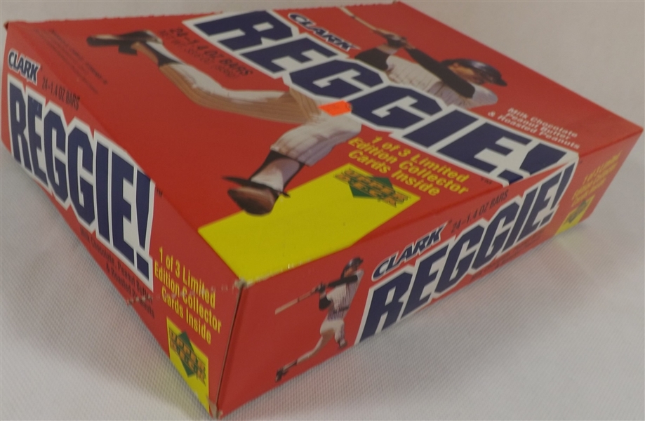 REGGIE CLARK BAR ORIGINAL RETAIL DISPLAY BOX (empty)