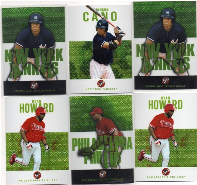 ---2003 TOPPS PRISTINE BASEBALL RC'S OF CANO & HOWARD ,SOME #ED 