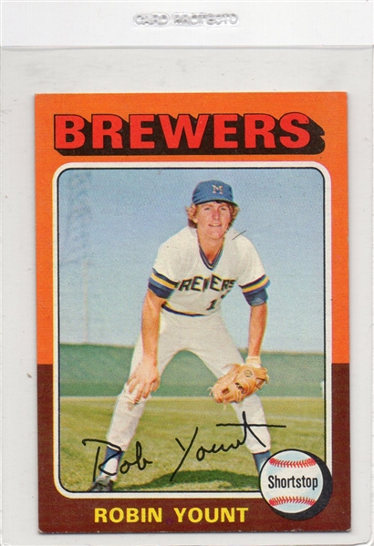 1975 TOPPS #223 ROBIN YOUNT HALL OF FAME ROOKIE CARD!