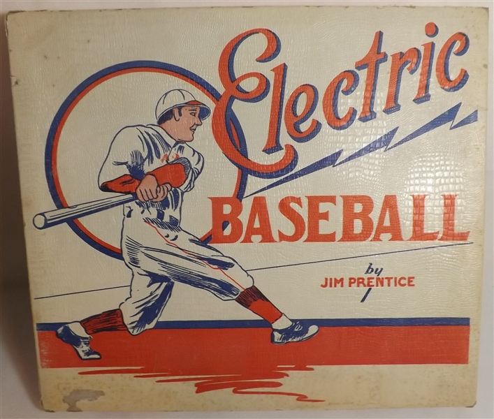 CIRCA 1950'S JIM PRENTICE ELECTRIC BASEBALL GAME