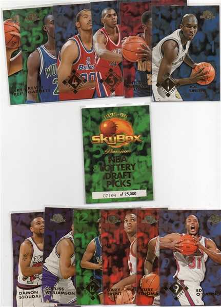 ---1995-96 SKYBOX PREMIUM NBA LOTTERY PICKS /25,000