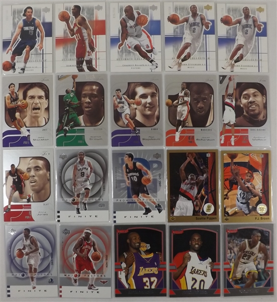 --SUPER LOT OF (52) BASKETBALL STARS ,ALL NUMBERED CARDS--