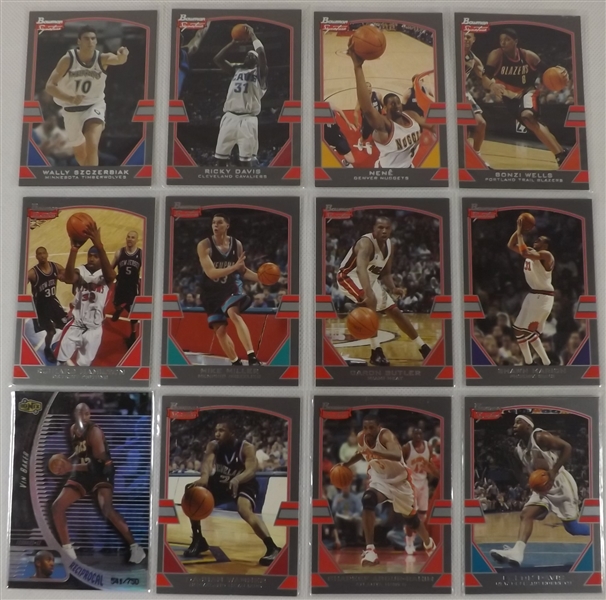 --SUPER LOT OF (52) BASKETBALL STARS ,ALL NUMBERED CARDS--