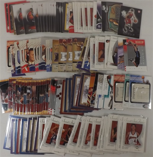 --LOT OF (130) ROOKIE BASKETBALL CARDS, ALL NUMBERED,MANY STARS!