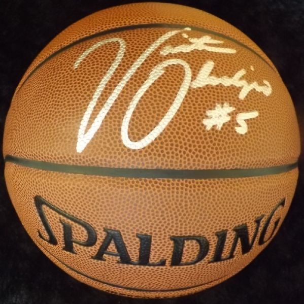 VICTOR OLADIPO SIGNED FULL SIZED NBA BASKETBALL PSA/DNA