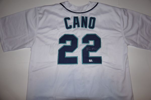 ROBINSON CANO SIGNED MARINERS JERSEY