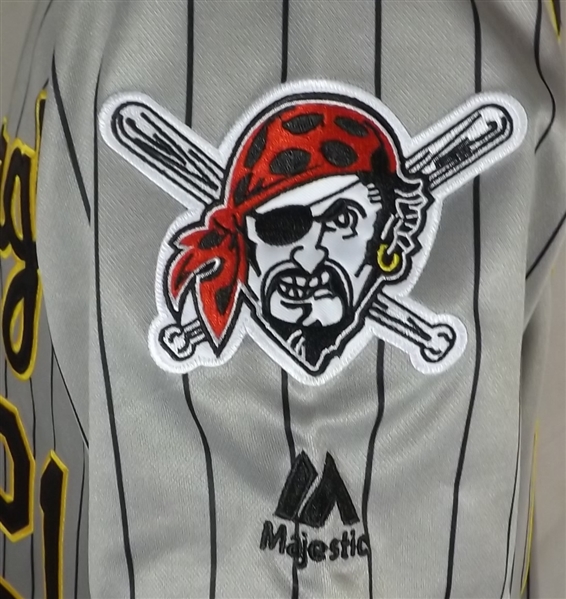 ROBERTO CLEMENTE PIRATES THROWBACK MAJESTIC JERSEY