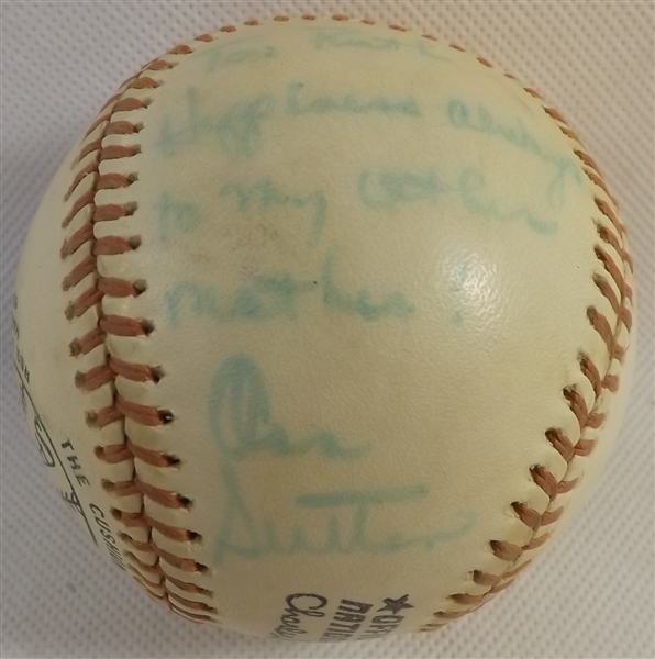 -OFFICIAL N.L. BASEBALL SIGNED BY HOF DON SUTTON