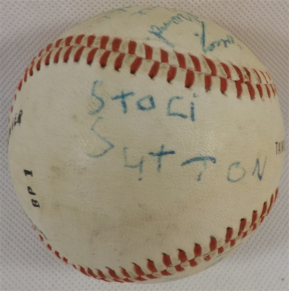-DON SUTTON & FAMILY SIGNED RAWLINGS ALL-STAR BASEBALL