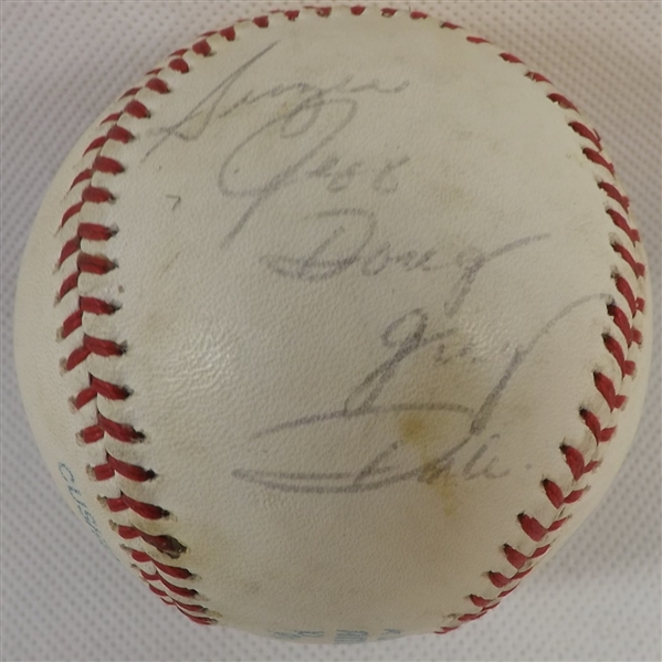 -OFFICIAL AMERICAN LEAGUE BASEBALL SIGNED BY JEFF TORBORG