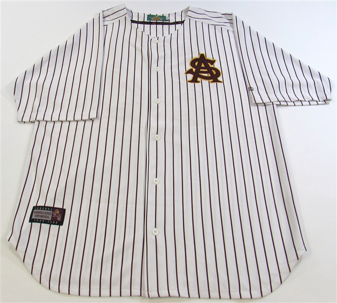 RARE ARIZONA STATE SUN DEVILS 1965-66 REGGIE JACKSON JERSEY DIAMOND LEAGUE