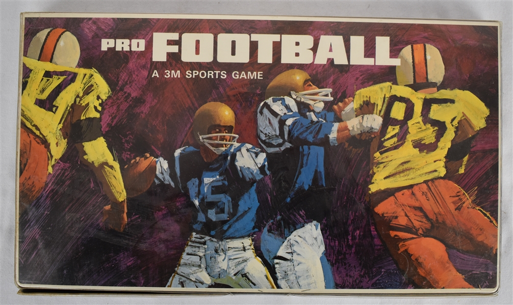 1966 PRO FOOTBALL BOARD GAME BY 3M COMPLETE