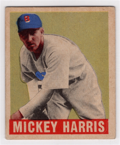 1948 LEAF #27 MICKEY HARRIS BOSTON RED SOX