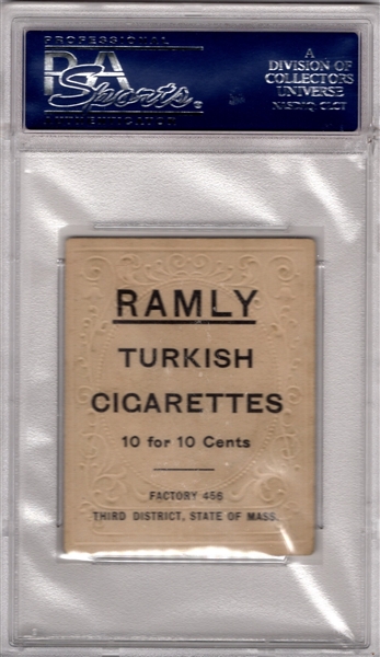 1909 T204 RAMLY TURKISH CIGARETTES CHARLEY O'LEARY DETROIT PSA 5