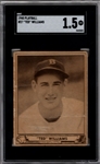 1940 PLAY BALL #27 TED WILLIAMS SGC 1.5