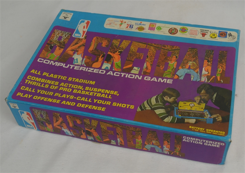 1970 VINTAGE TRANSOGRAM COMPUTERIZED ACTION BASKETBALL GAME