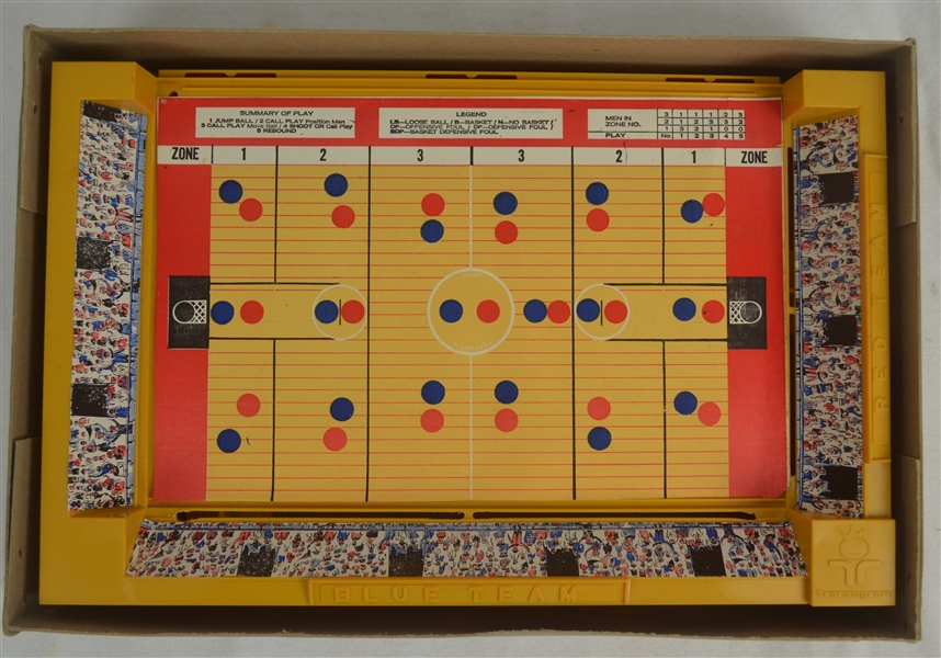 1970 VINTAGE TRANSOGRAM COMPUTERIZED ACTION BASKETBALL GAME