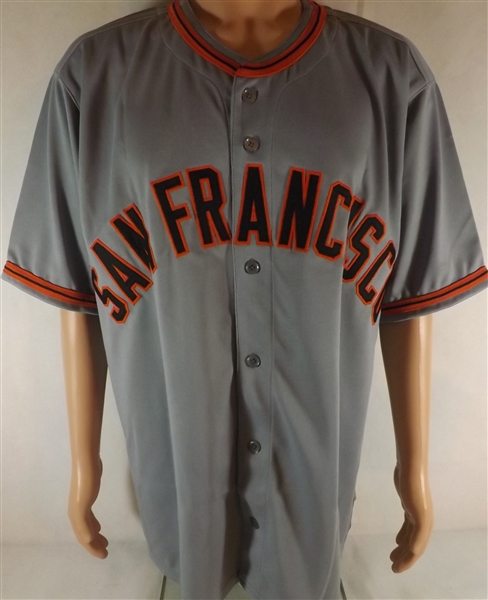 BUSTER POSEY SIGNED SAN FRANCISCO GIANTS JERSEY COA
