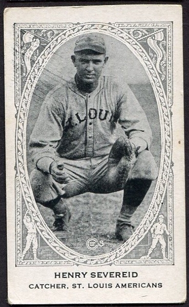 1922 W573 HENRY SEVERIED ST. LOUIS BROWNS