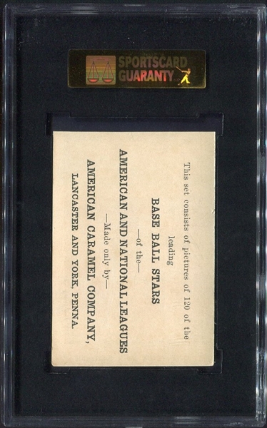 1922 E121 AMERICAN CARAMEL EMIL MEUSEL SGC