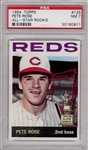 1964 TOPPS #125 PETE ROSE ALL-STAR ROOKIE PSA 7