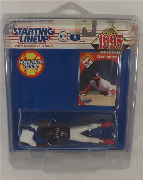 -- 1995 KENNER STARTING LINEUP EXTENDED SERIES KENNY LOFTON