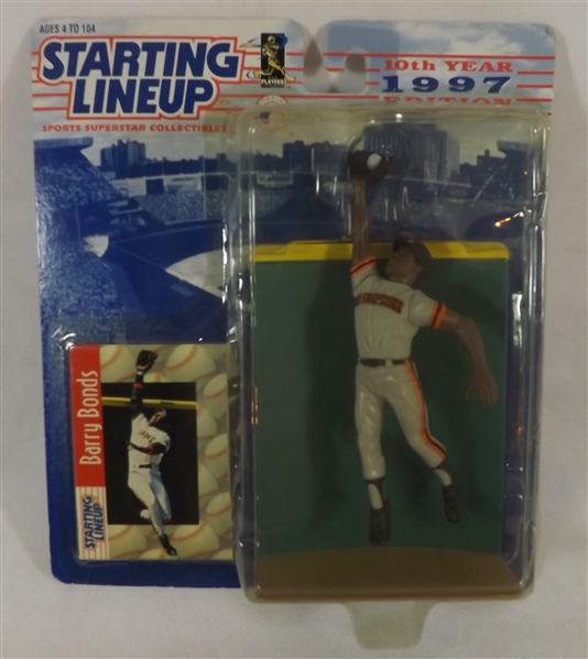 -- 1997 STARTING LINEUP BARRY BONDS 10TH YEAR EDITION SF GIANTS