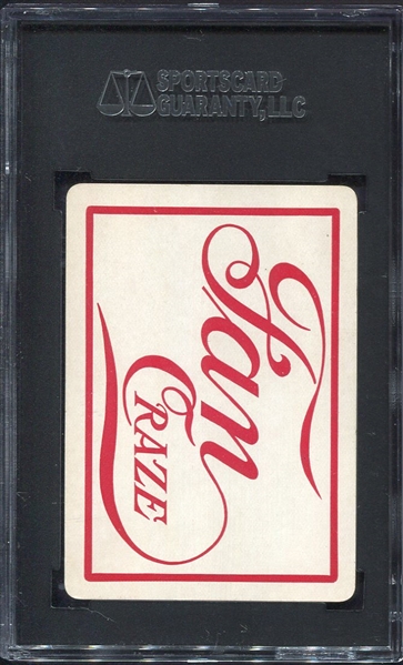 -- 1904 FAN CRAZE BALL GAME CARD SGC 84 NM 7