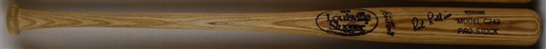 GAME USED LOUISVILLE SLUGGER SIGNED BY RICH ROLLINS