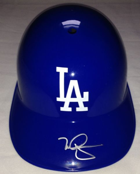 MARK MCGWIRE SIGNED FULL SIZE L.A. DODGERS HELMET